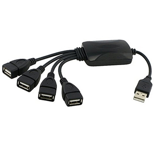 High Speed 4-Port USB Hub For PC/MAC Laptop