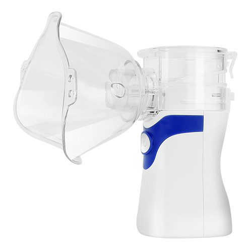 Handheld Ultrasonic Mesh Atomizer Nebulizer Breathing Inhale Mist Compressor Steamer w/ Adult Kid Mask Mouthpiece